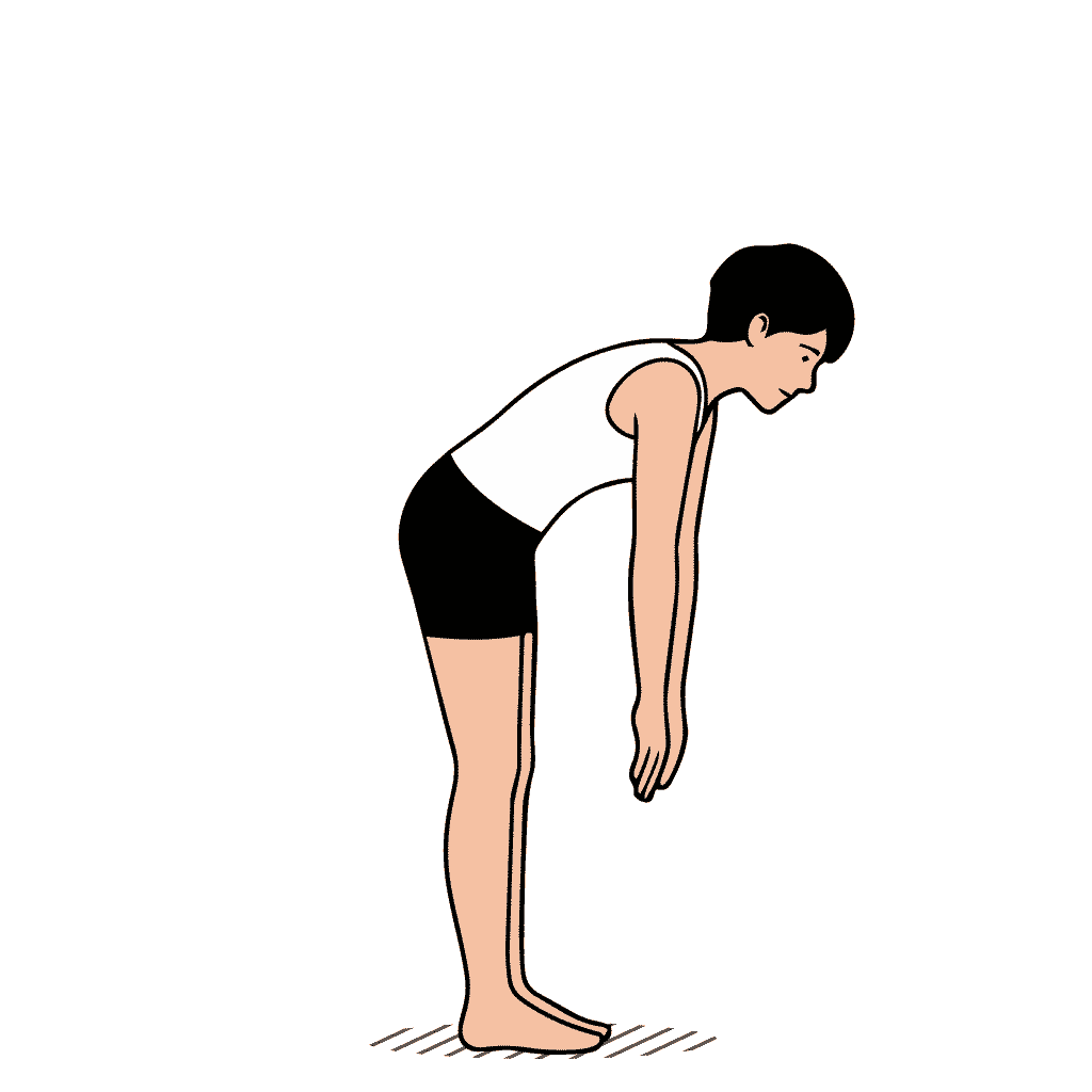 Flexibility pose preview