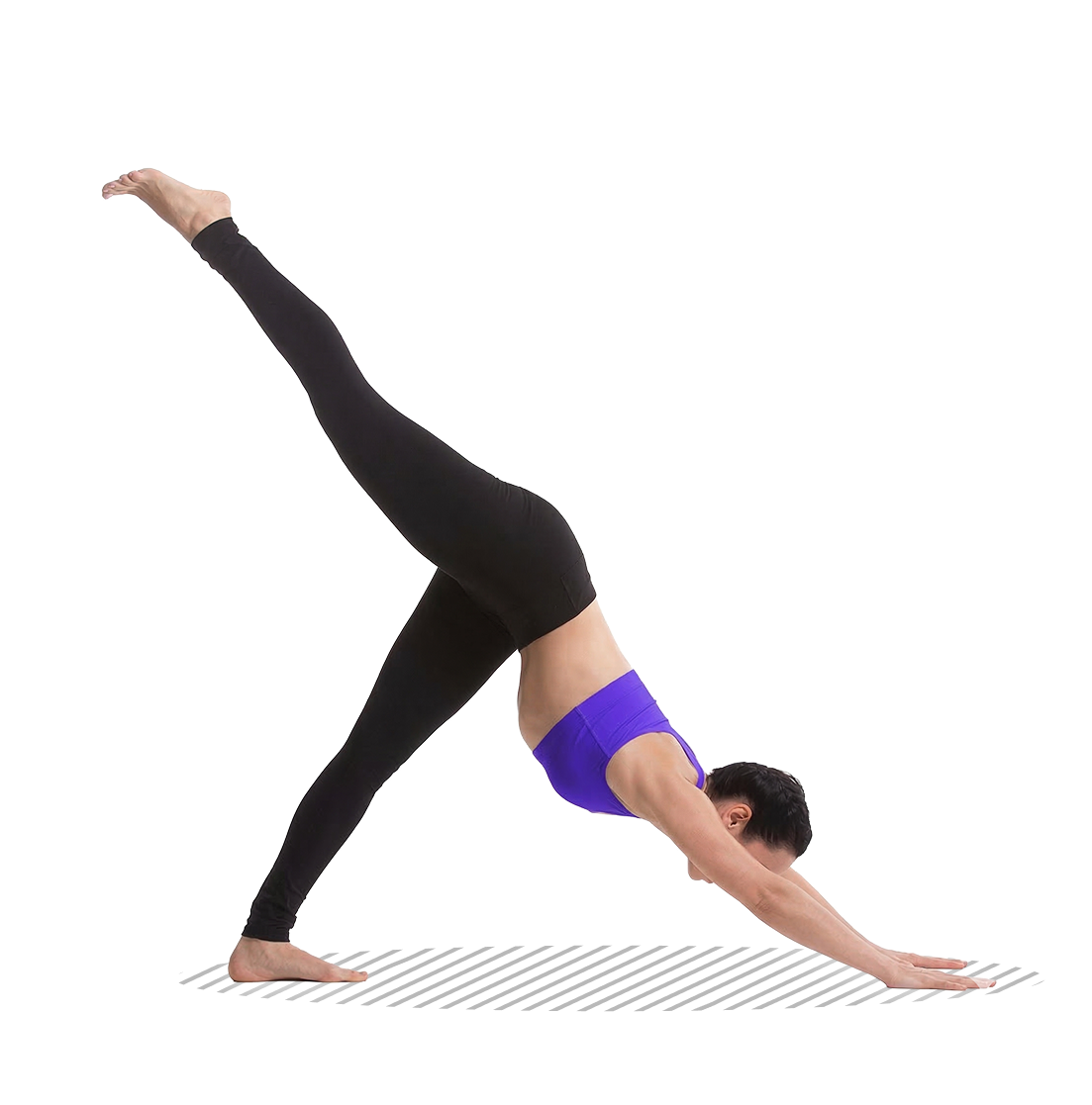 Doplus app showing a targeted mobility and stretching routine